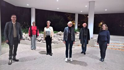 v.l.n.r.: Thomas Darlath, Angelika Buttler, Ruth Schürmann, Birgit Härtel, Ulrich Pock und Ulrike Grannemann