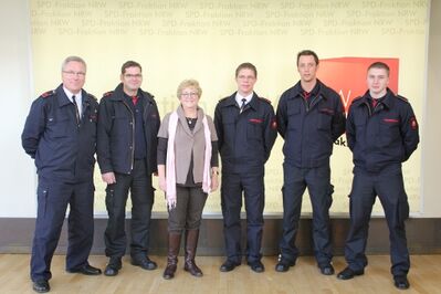 Inge Howe mit Portaner Delegation