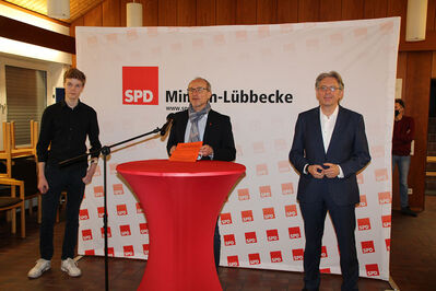 V.L.: Paul Schilling, Michael Buhre und Achim Post