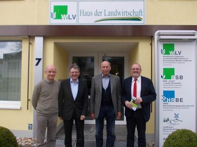 v.l.: Holger Topp, Achim Post, Karl-Heinz Becker & Ernst-Wilhelm Rahe